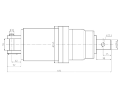 hydraulisk jordborr till grävmaskiner zhd245