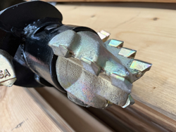 extra spets 15cm till jordborr med knivar zhd 245/305