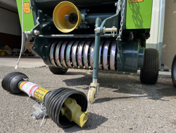 mini balpress till traktor 870