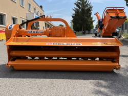 slagklippare 140cm för traktor med justerbar sidoförskjutning och hammarslagor 30 70 hk leopard 140 sph