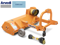 slagklippare för traktor 16 40 hk 120cm betesputsare lince 120 lateral