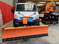 frontalt snö blad för transit vans ln 175 j
