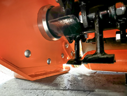 slyröjare 80cm för mini grävemaskiner hydraulisk släntklippare mod arm 80