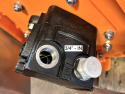 slyröjare 120cm for mini gravemaskiner hydraulisk slantklippare mod arm 120