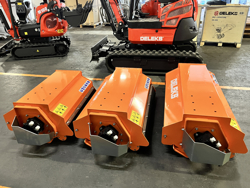 slyröjare 120cm for mini gravemaskiner hydraulisk slantklippare mod arm 120