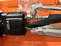 slyröjare 80cm för mini grävemaskiner hydraulisk släntklippare mod arh 80