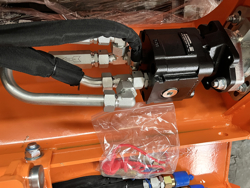 slyröjare 120cm för mini grävemaskiner hydraulisk släntklippare mod arh 120