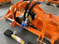 slagklippare med hydraulisk sidoförsjutning för fruktplantage traktorer mod jaguar 130