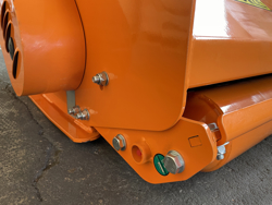slagklippare med hydraulisk sidoförsjutning för fruktplantage traktorer mod jaguar 130
