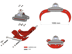 timmergrip med rotator for mini gravmaskiner och skogskranar dk10 gr10