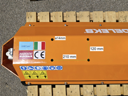 slyrojare 80cm for mini gravemaskiner hydraulisk slantklippare mod ars 80