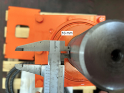 skruvklyv for gravmaskin lsp12