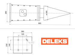 skruvklyv for gravmaskin lsp12
