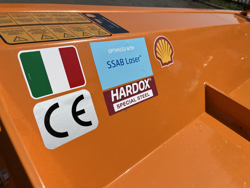 slagklippare for traktor betesputsare med justerbar sidoforskjutning slaghack mod gepard 150