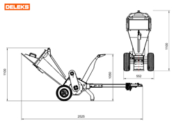 professionell flishugg motor dk 500 honda