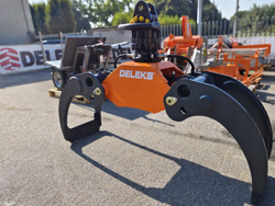 timmergrip med fast pendulerande rotator för grävmaskiner skogskranar dk 18 gr 100f