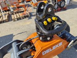 timmergrip med fast pendulerande rotator för grävmaskiner skogskranar dk 18 gr 100f