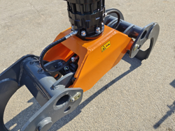 timmergrip med fast pendulerande rotator för grävmaskiner skogskranar dk 18 gr 100f