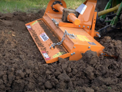 mellantung jordfräs för traktor arbets bredd 125cm manuell sidoförskjutning mod dfm 125