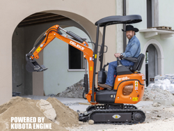 minigrävare 1 ton m100se