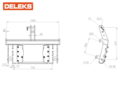 frontalt snöblad med 3 punkts fäste till traktor ln 250 c