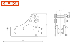 hydraulisk brytare hammer 350 l