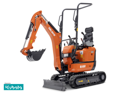 minigrävare 1 ton s100