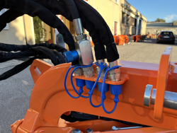 släntklippare med lucka för traktorer dragon 180