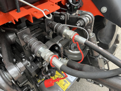 hydraulkran för kompakttraktorer el 300