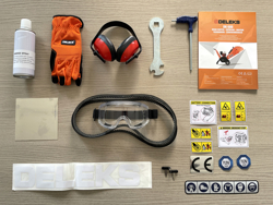 professionell flishugg motor dk 500 honda