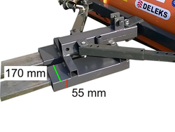 snoblad lastare 170cm for gaffeltruck lns 190 f
