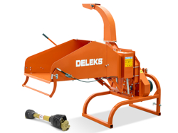 pto driven flishugg för traktor dk 1200se
