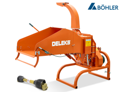pto driven flishugg för traktor dk 1200se