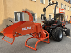pto driven flishugg för traktor dk 1200se