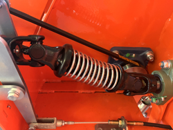 pto driven flishugg för traktor dk 1200se