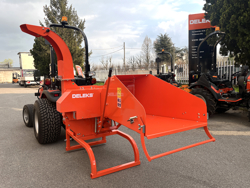 pto driven flishugg för traktor dk 1200se