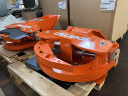 energiklipp tradklipp energiakoura med hydraulisk skogsklo gripare modell cf 11