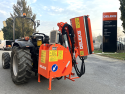 armklippare med skyttelkran til traktor merlo