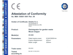 professionell flishugg motor dk 800 honda