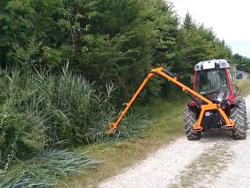 hydraulisk gren och häck klipper til traktor falco