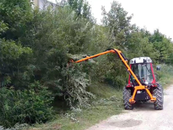 hydraulisk gren och häck klipper til traktor falco