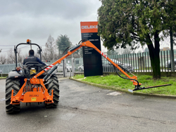 hydraulisk gren och häck klipper til traktor falco