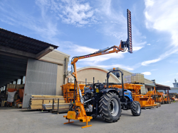hydraulisk gren och häck klipper til traktor falcow