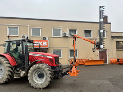 hydraulisk gren och häck klipper til traktor falco h