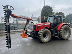 hydraulisk gren och häck klipper til traktor falco h