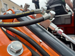 hydraulisk gren och häck klipper til traktor falco h