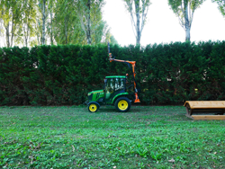 hydraulisk gren och häck klipper til traktor falco h