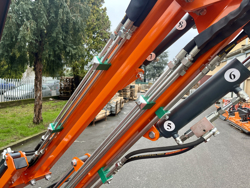 hydraulisk gren och häck klipper til traktor falco hw