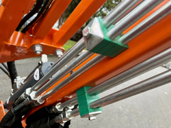 hydraulisk gren och häck klipper til traktor falco hw
