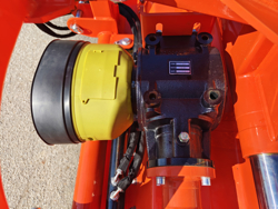 slagklippare för traktor med justerbar sidoförskjutning gorilla 220